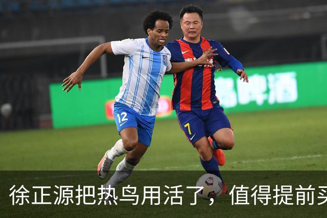 徐正源把热鸟用活了，值得提前买断 17岁新星有国脚潜力 瓦吉奇被弃